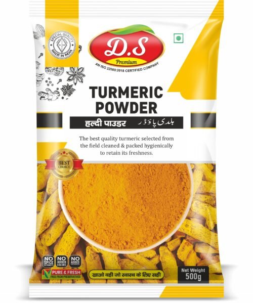 D.S TURMERIC POWDER & AMCHUR COMBO POWDER 500 GM+ 500 GM (Pack Of 2)